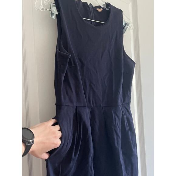 J. Crew Ponte Knit Fit and Flare Mini Dress - Picture 3 of 8